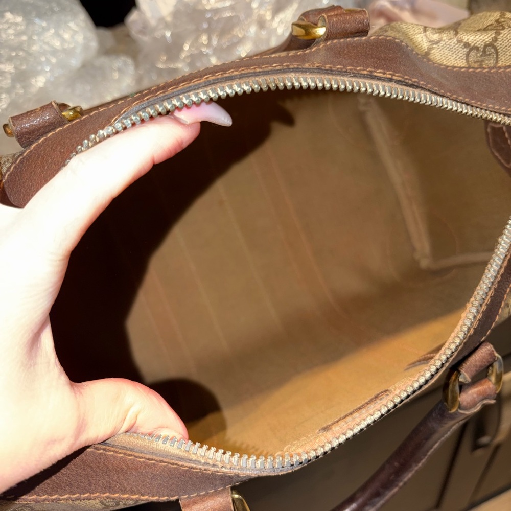 PRICE DROP!!! GUCCI GG Monogram Boston Bag (Vintage) - Picture 2 of 13